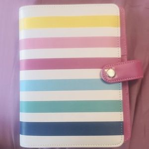 Brand New Pastel Striped Planner